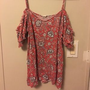 off the shoulder shirt